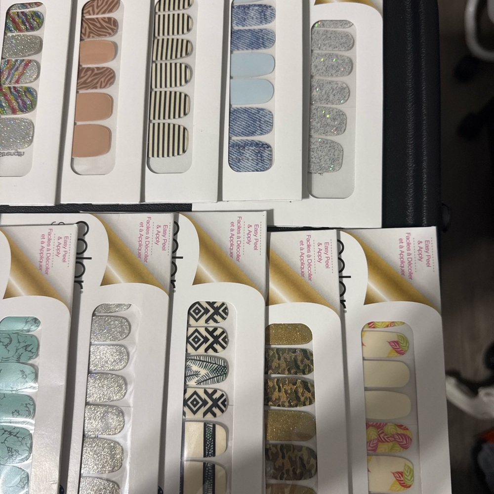 Color Street Bundle – 18 New Sealed Nail Strip Sets – Bulk Lot - Picture 3 of 4